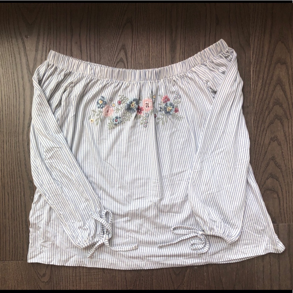off the shoulders blouse